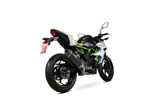 Scorpion RKA125CEO Kawasaki Z125 Serket Parallel Slip-On - Carbon Fibre Sleeve | ML Performance US US
