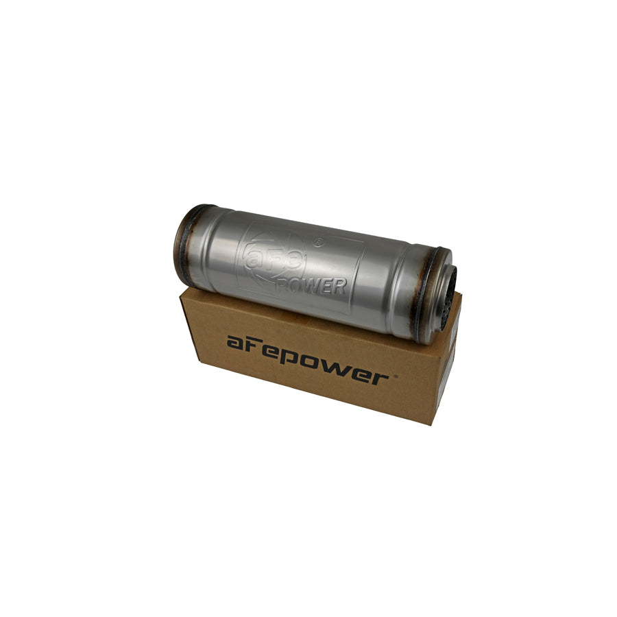  aFe 49M30049 3 IN ID Center/Center x 5 IN Dia. x 14 IN L - Round Body Muffler  | ML Performance US Car Parts
