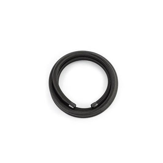 Mishimoto MMSBH-04120-CB 10Ft Stainless Steel Braided Hose w/ -4AN Fittings - Black