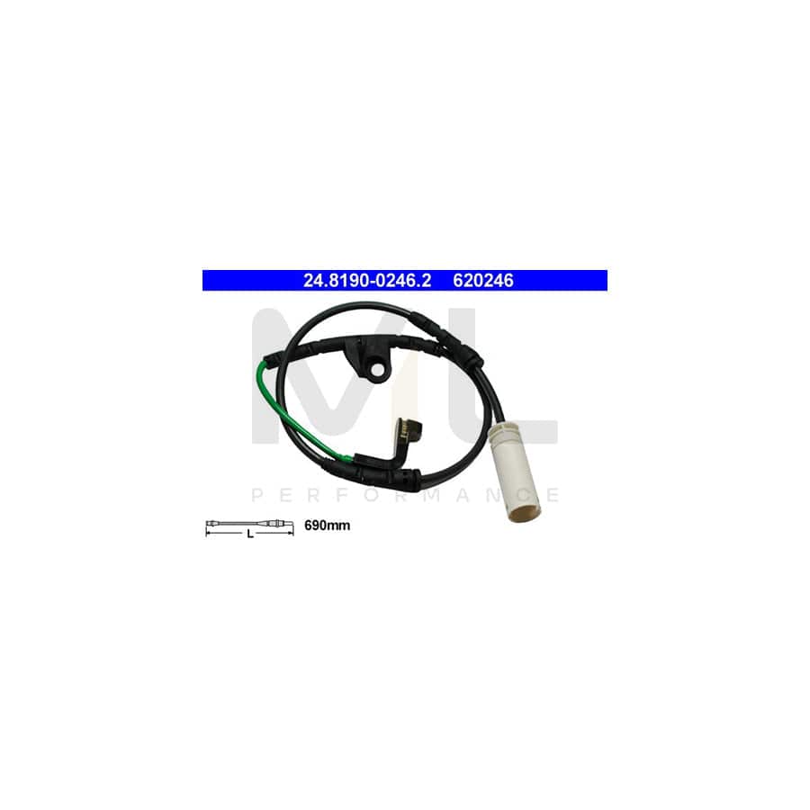 ATE 24.8190-0246.2 Brake pad wear sensor