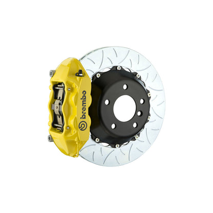 Brembo 2P3.9029A Rolls-Royce Phantom Rear GT 4-Pistons Slotted Type-3 2-piece Big Brake Kit 380x28mm