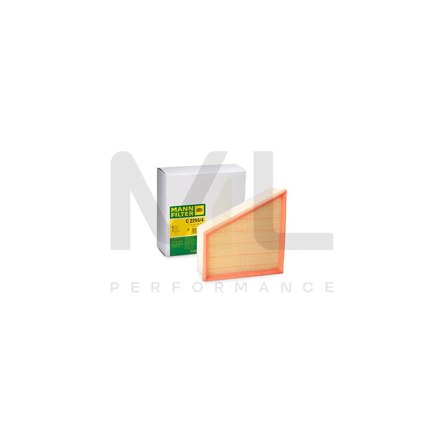 MANN-FILTER C 2295/4 Air Filter Filter Insert, for dusty conditions