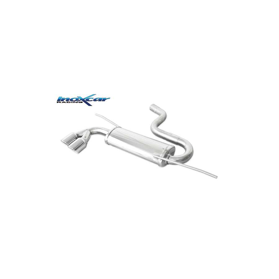 InoXcar WSCI.03.XR80 VW Scirocco Rear Silencer