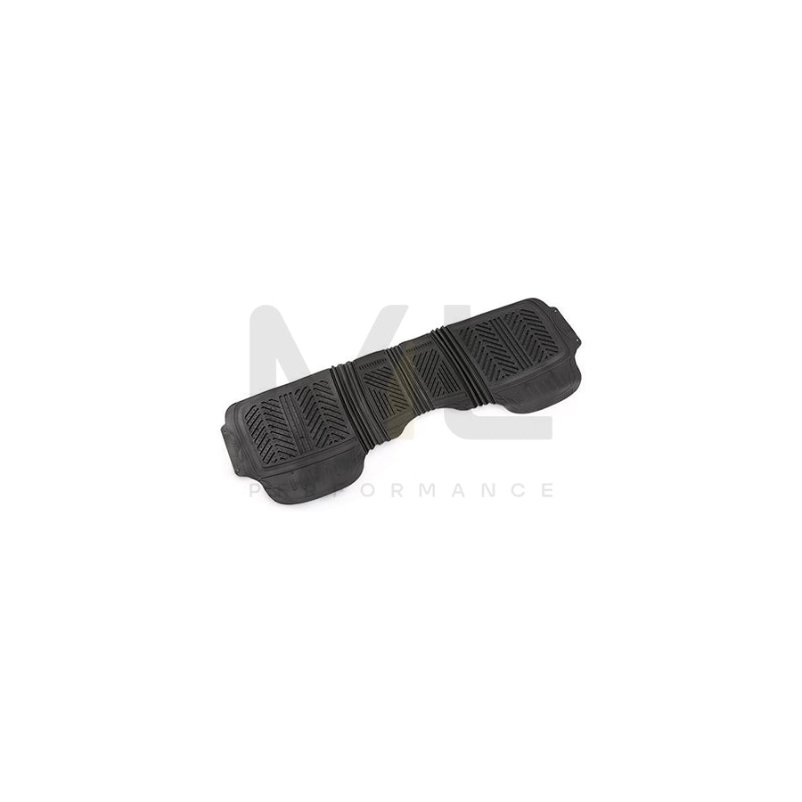 POLGUM Universal fit AH008TC Floor mat set Elastomer, Rear, Quantity: 1, Black