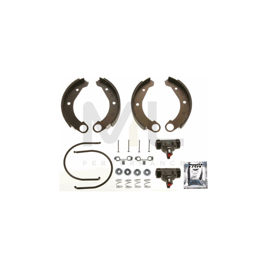 TRW Brake Kit BK1110 Brake Shoe Set with wheel brake cylinder | ML Performance Car Parts