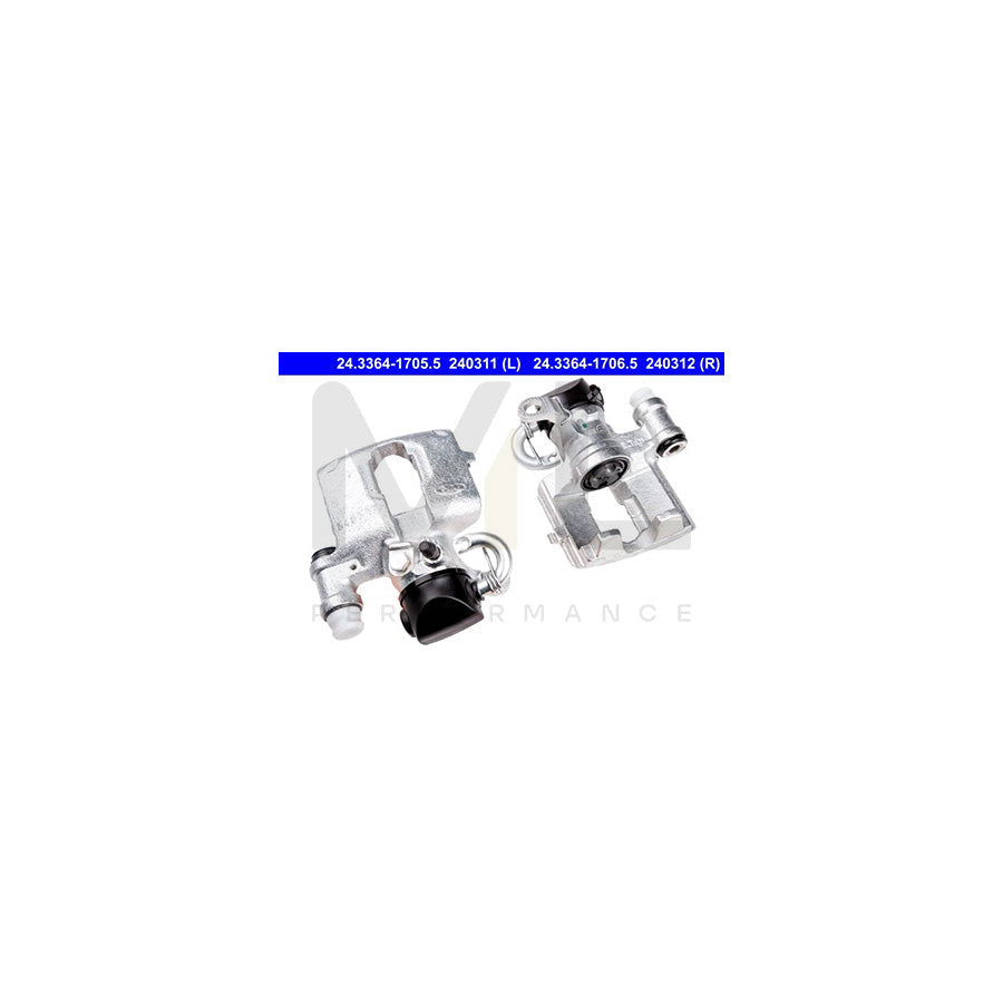 ATE 24.3364-1706.5 Brake Caliper for FORD MONDEO without holder