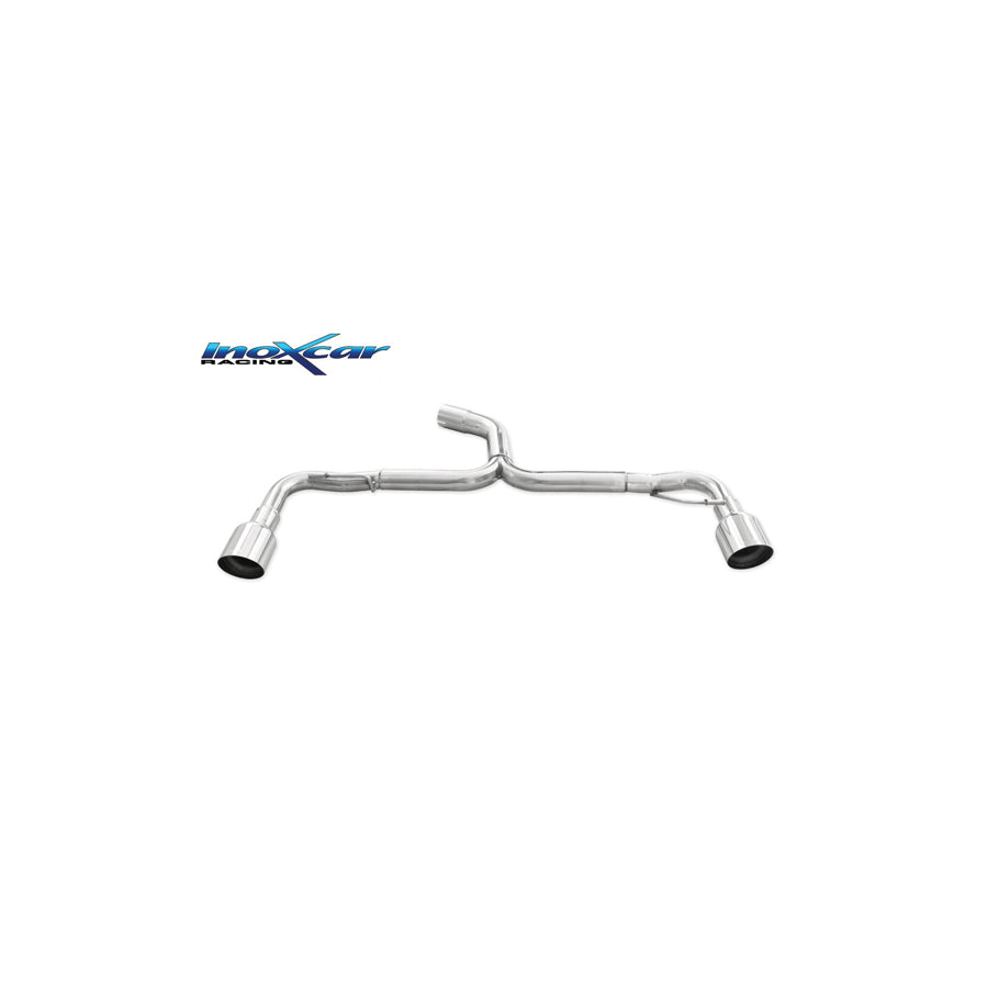 InoXcar WSCI.07.102R VW Scirocco Non-Resonated Rear Exhaust
