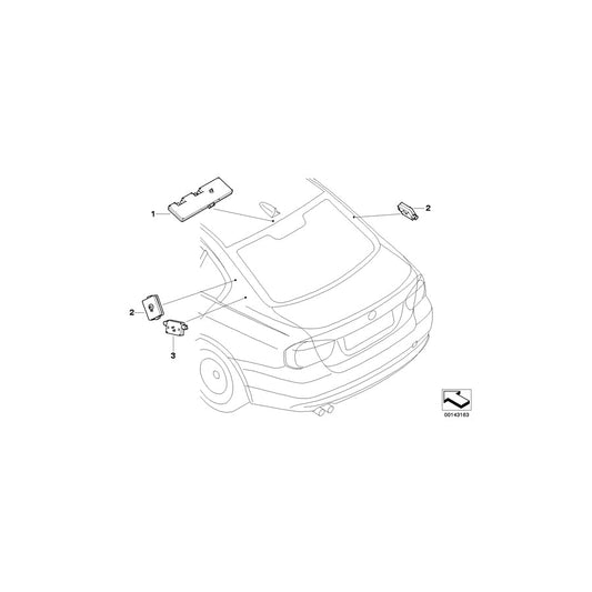 Genuine BMW 65206932644 E92 E72 E71 Suppression Filter (Inc. 320si, M3 & 318i) | ML Performance US Car Parts