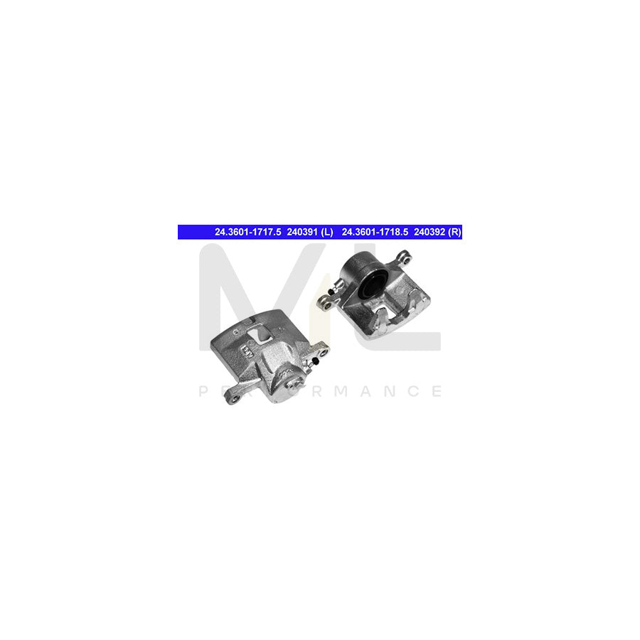 ATE 24.3601-1717.5 Brake Caliper without holder