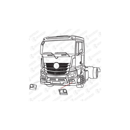 Covind 960/101 Housing, Headlight