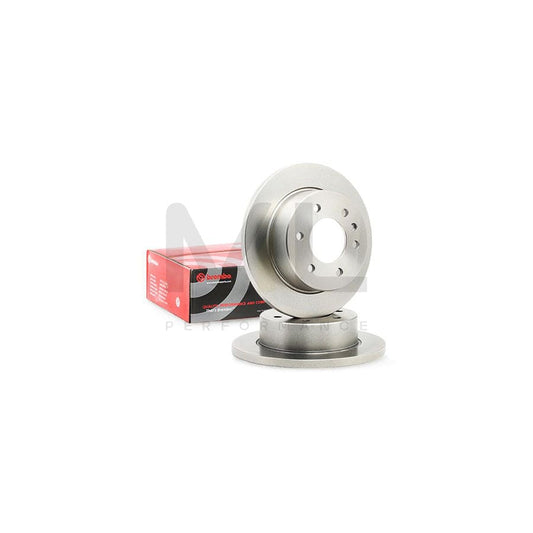 BREMBO 08.9509.14 Brake Disc Solid, High-carbon, with bolts/screws | ML Performance Car Parts