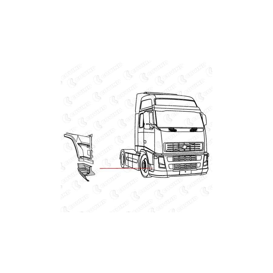Covind 2Fh/240 Rocker Panel