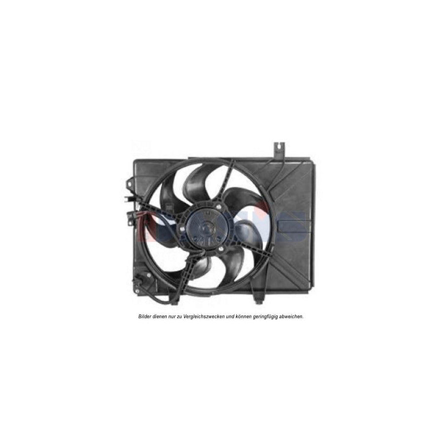 AKS Dasis 568053N Fan, Radiator for Hyundai Getz (Tb)