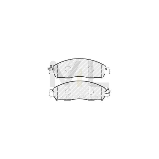 Ferodo Fdb4678 Brake Pad Set Premier Eco Friction, Prepared For Wear Indicator, With Accessories | ML Performance Car Parts