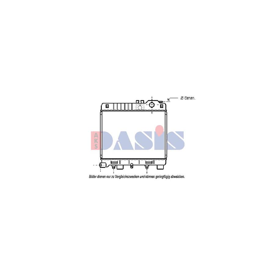 AKS Dasis 050300N Engine Radiator for BMW 3 Saloon (E30)