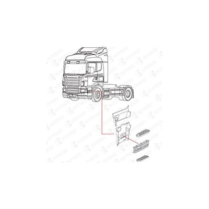 Covind Scr/239 Cover, Footboard