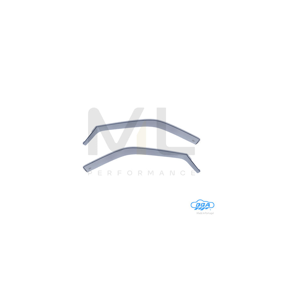 DGA 22218 Wind deflectors for SUZUKI IGNIS Arrow direction, Front, inner