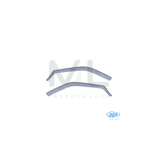 DGA 22218 Wind deflectors for SUZUKI IGNIS Arrow direction, Front, inner