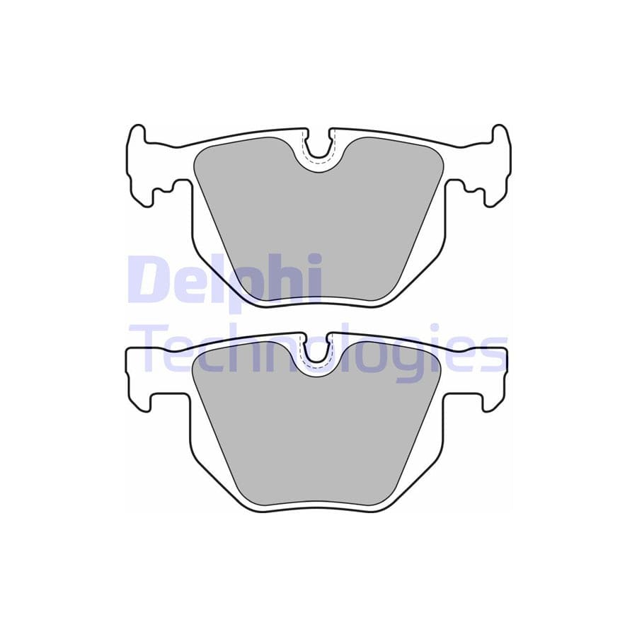 Delphi Lp1834 Brake Pad Set