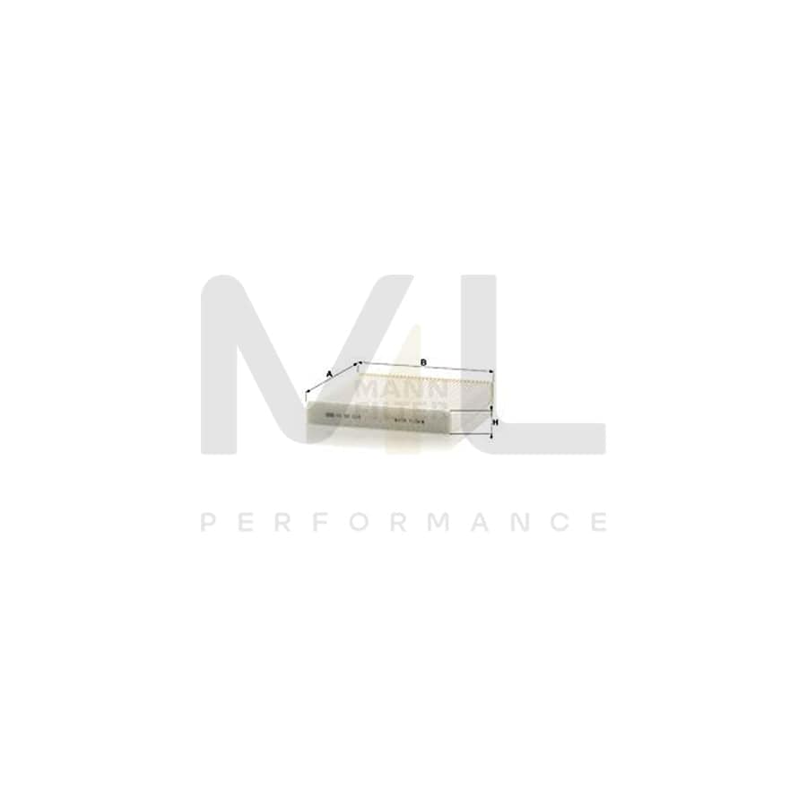 MANN-FILTER CU 22 013 Pollen filter for FORD TRANSIT Particulate Filter