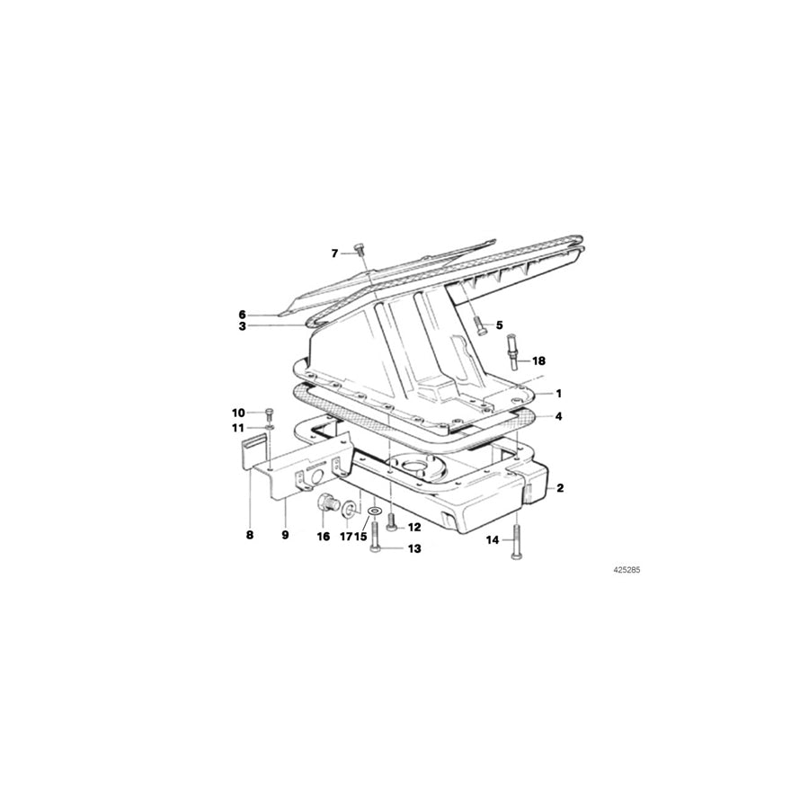 Genuine BMW 11131313300 Classic Cover MIDDLE (Inc. E30 M3) | ML Performance US Car Parts