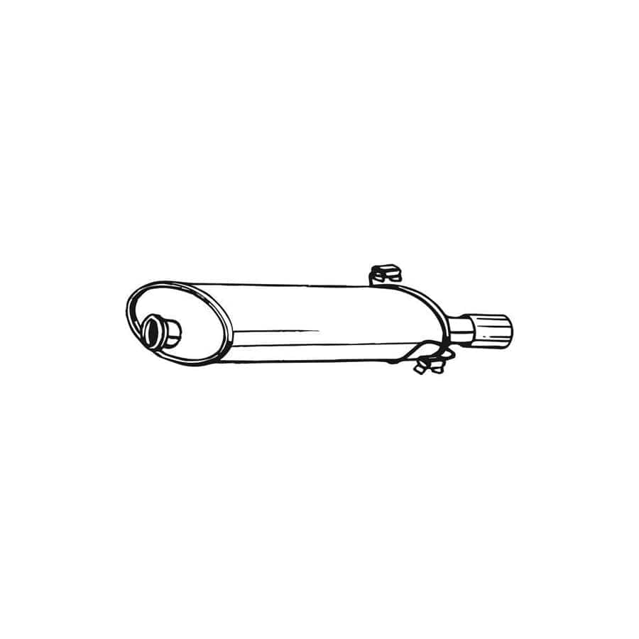 Bosal 190-235 Rear Silencer for Peugeot 306