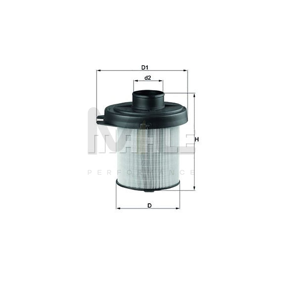 MAHLE ORIGINAL LX 291 Air Filter Filter Insert | ML Performance Car Parts