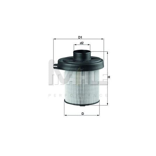 MAHLE ORIGINAL LX 291 Air Filter Filter Insert | ML Performance Car Parts