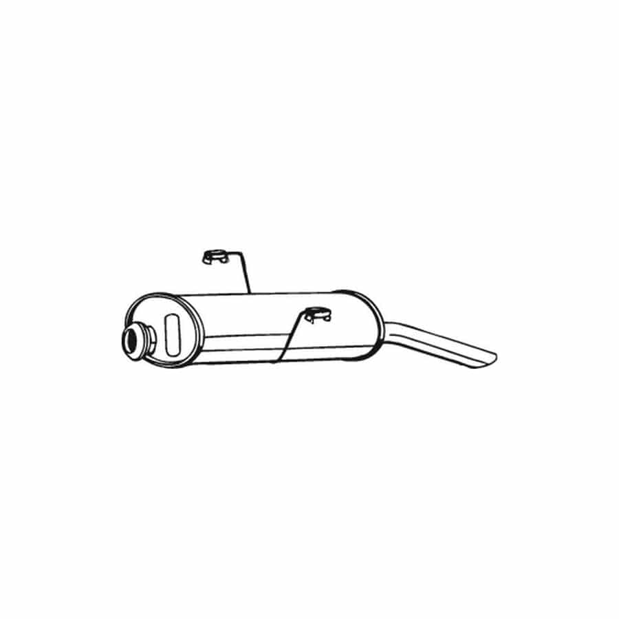 Bosal 190-231 Rear Silencer for Peugeot 306 Saloon