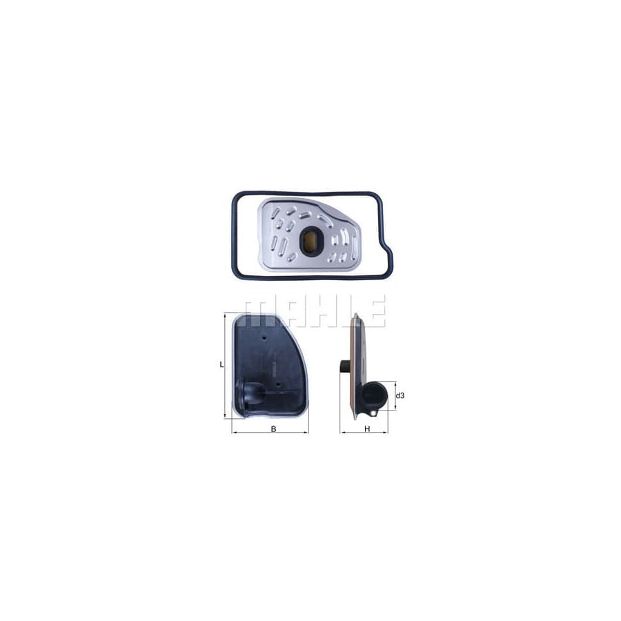 Mahle Original Hx 238D Hydraulic Filter, Automatic Transmission