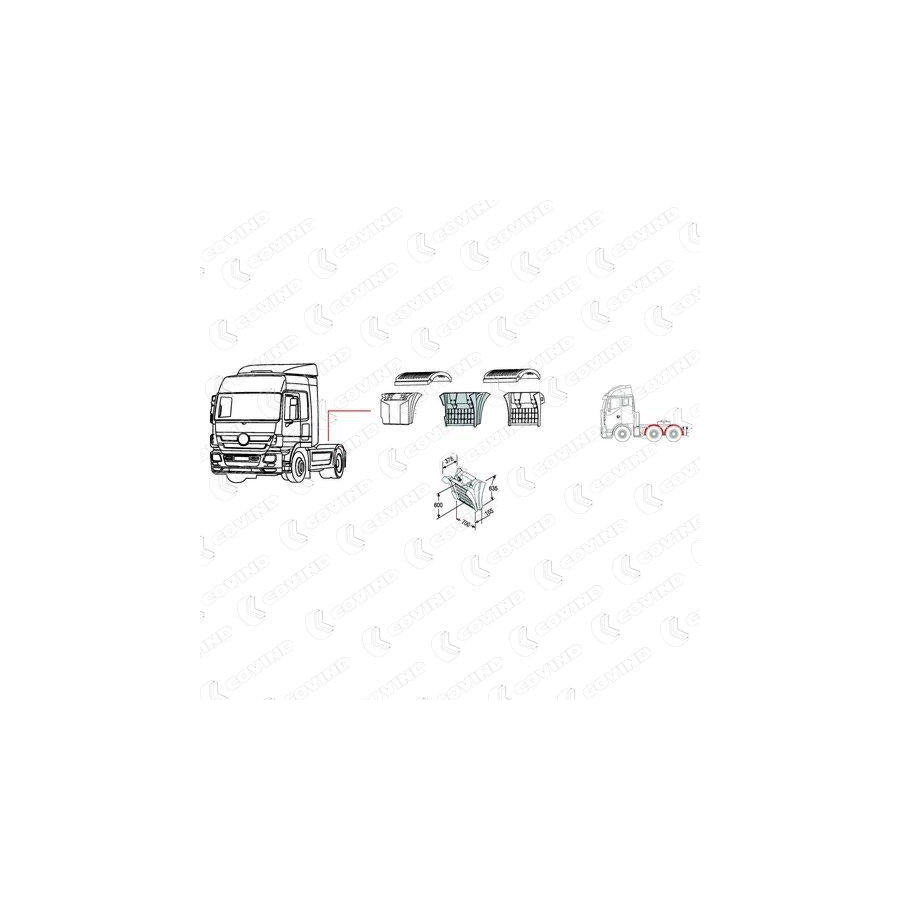 Covind 943/530 Wing Fender