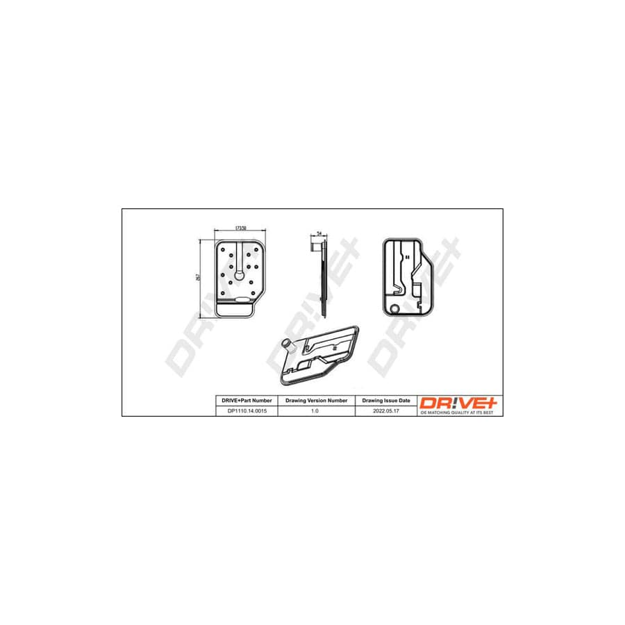 Dr!Ve+ Dp1110.14.0015 Hydraulic Filter, Automatic Transmission