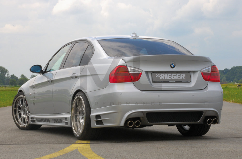 Rieger 00053405 BMW 3 Series E90 E91 Side Skirt 5 | ML Performance UK Car Parts