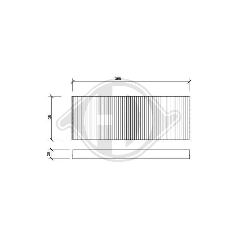 DIEDERICHS DCI0117 Pollen Filter For Renault Espace IV (Jk)