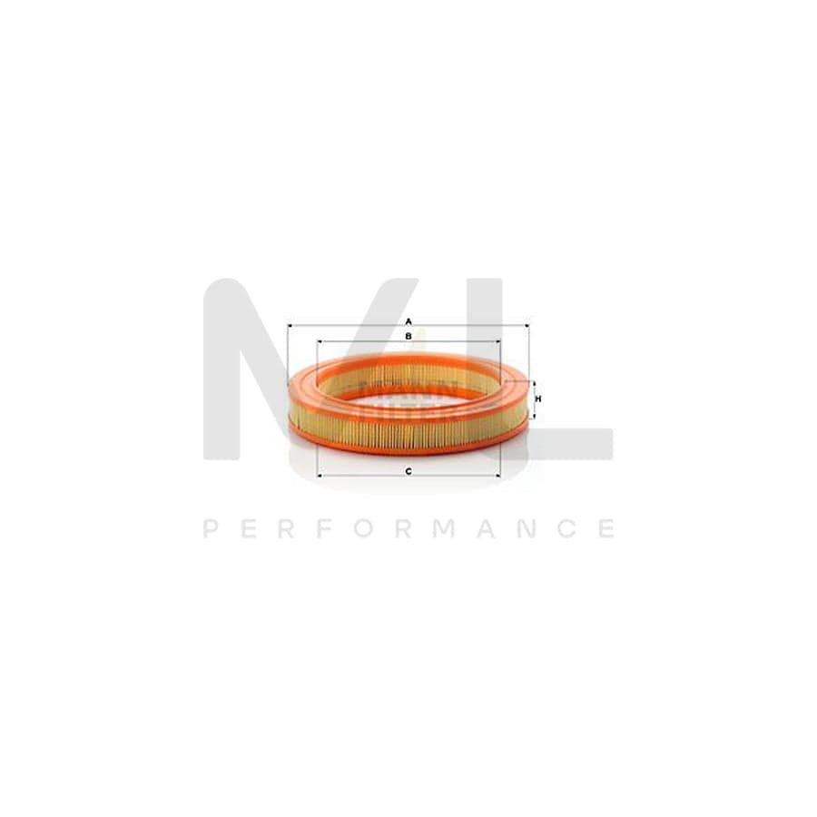 MANN-FILTER C 2634/1 Air Filter for ROVER 200 Hatchback (XW) Filter Insert