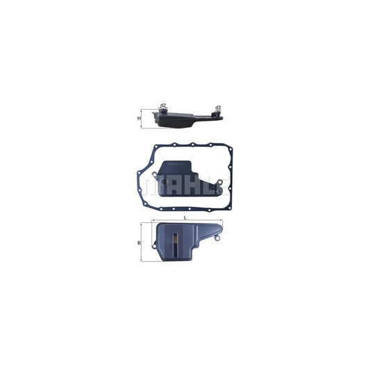 Mahle Original Hx 193D Hydraulic Filter, Automatic Transmission
