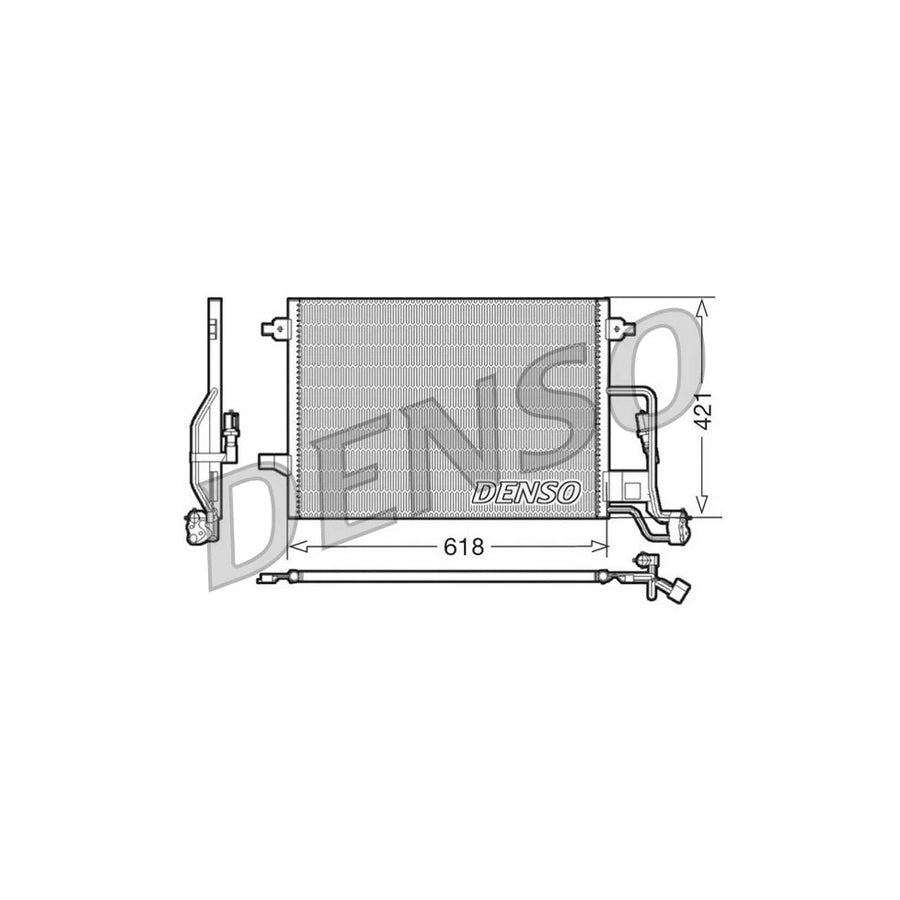 DENSO DCN32018 Air Conditioning Condenser