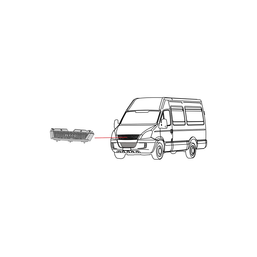 Covind D09/120 Radiator Grille