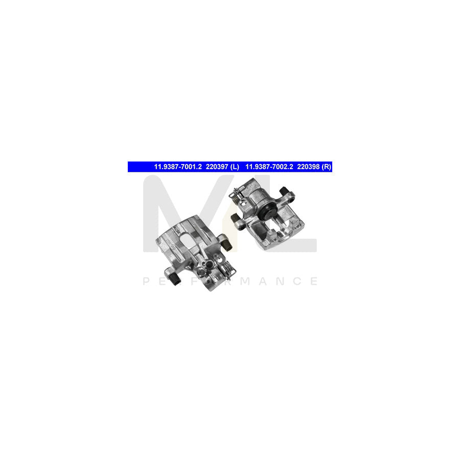 ATE 11.9387-7001.2 Brake Caliper without holder