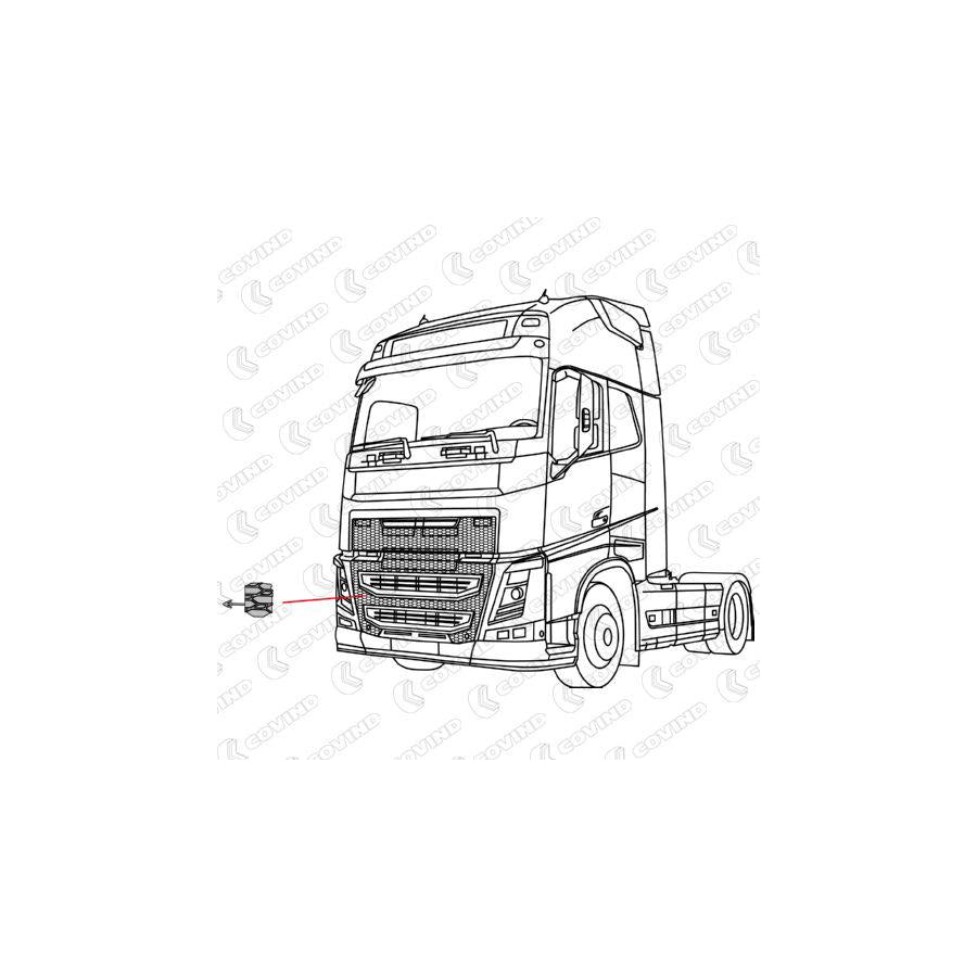 Covind 4Fh/148 Front Cowling
