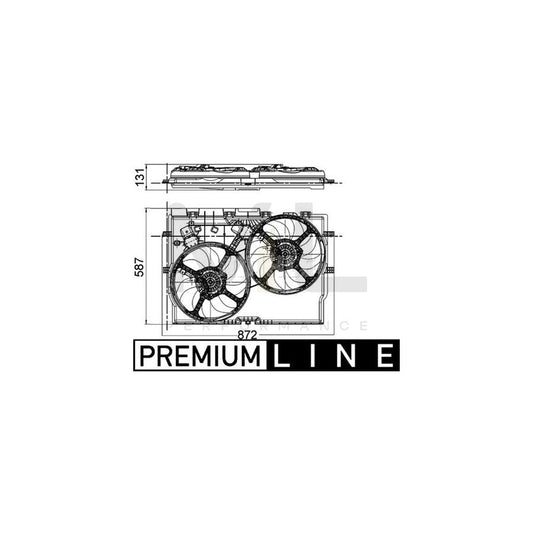 MAHLE ORIGINAL CFF 228 000P Fan, radiator ???: 390mm | ML Performance Car Parts
