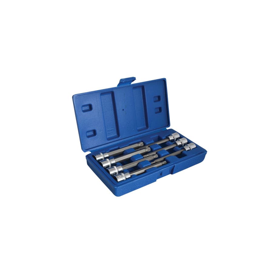 BlueSpot Tools B/S01512 3/8in Drive Extra Long Spline Socket Bit Set, 7 Piece