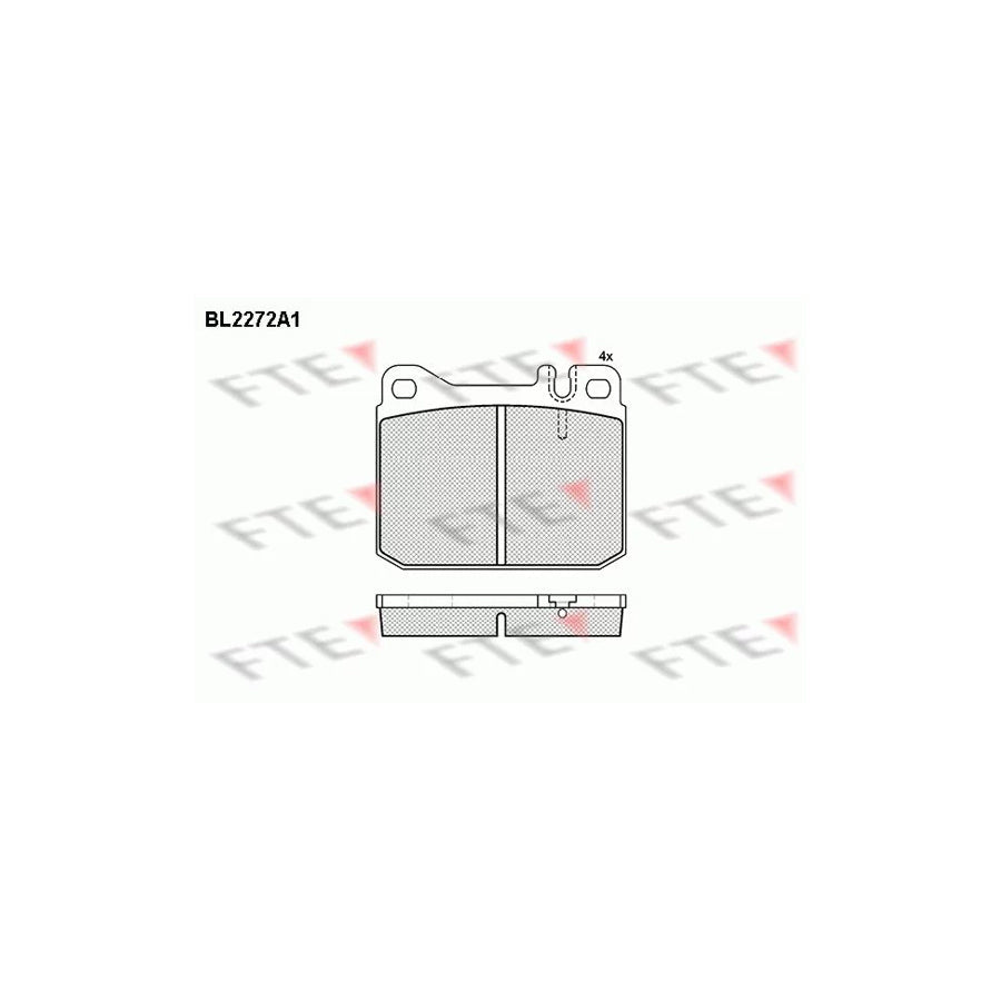 FTE 9500005 Brake Pad Set
