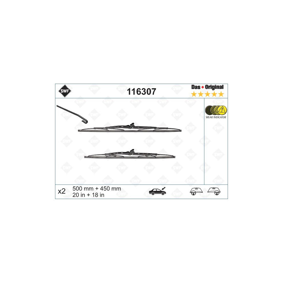 Swf Original 116307 Wiper Blade | ML Performance US Car Parts