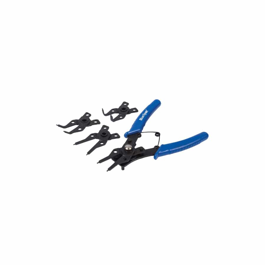 BlueSpot Tools B/S08701 4-in-1 Circlip Pliers