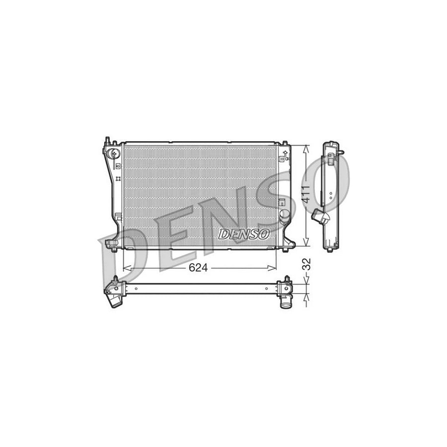 DENSO DRM50032 Engine Radiator