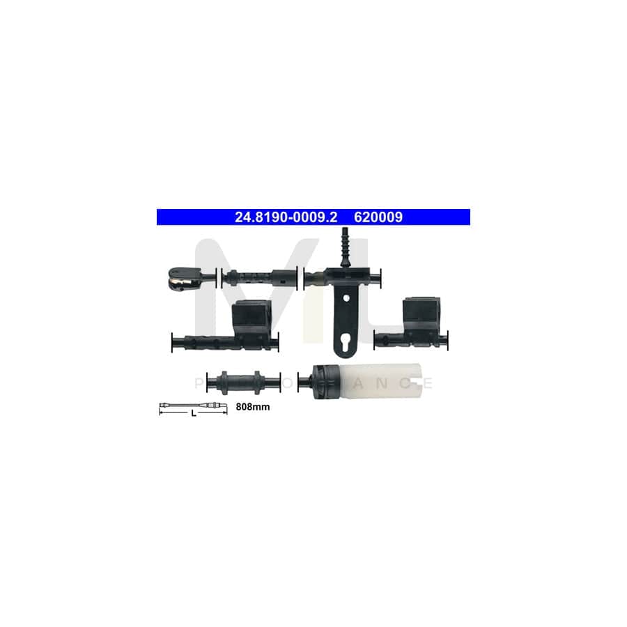 ATE 24.8190-0009.2 Brake pad wear sensor