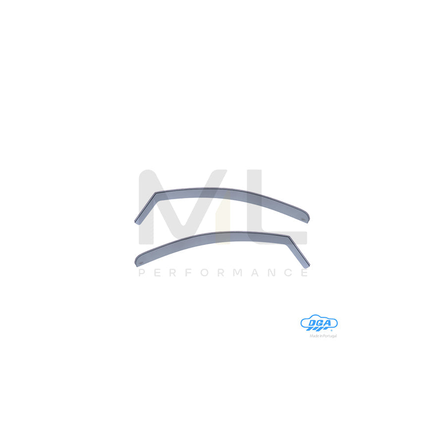 DGA 18027 Wind deflectors for OPEL CORSA Arrow direction, Front, inner