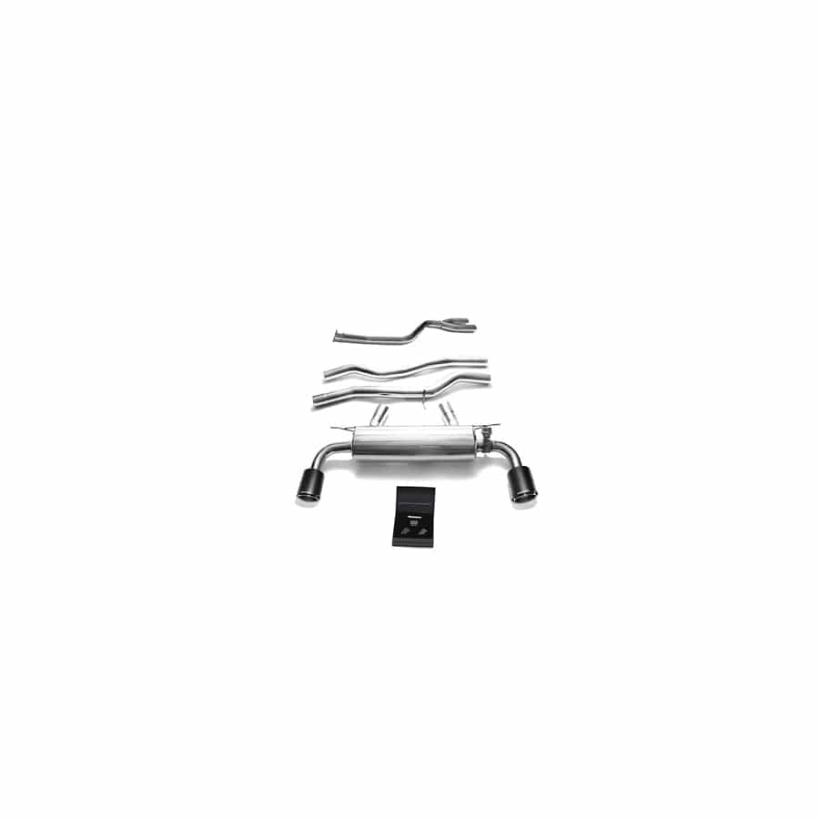 Armytrix TOSU36-DC33 Valvetronic Exhaust System Toyota Supra A90 2020+ with Dual Carbon Fiber 4.5"