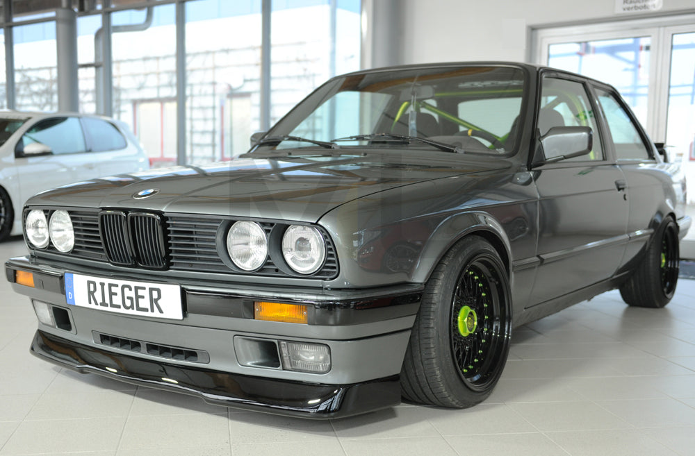 Rieger 00088270 BMW 3 Series E30 Front Splitter 7 | ML Performance UK Car Parts